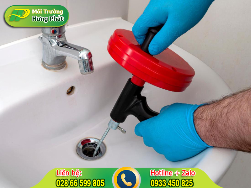 Thông cống nghẹt quận 6 quy trình cụ thể