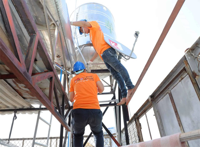 Vệ sinh bồn nước quận 6 uy tín